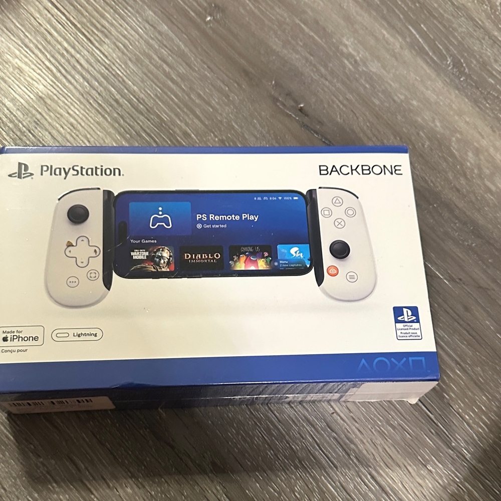 Sony PlayStation Backbone Handheld - White and Black